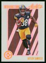 Jaylen Samuels #JS Football Cards 2018 Panini Absolute Introductions Prices