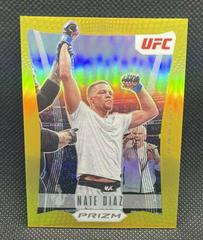 Nate Diaz [Gold] Ufc Cards 2022 Panini Prizm UFC Flashback Prices