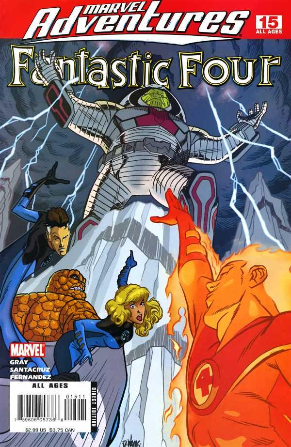 Marvel Adventures: Fantastic Four #15 (2006) Comic Books Marvel Adventures Fantastic Four