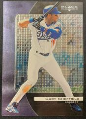Gary Sheffield Baseball Cards 2000 U.D. Black Diamond Prices