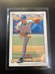 Javier Vasquez Baseball Cards 2002 Fleer Prices