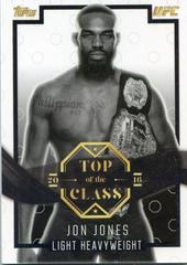 Jon Jones [Black] Ufc Cards 2016 Topps UFC Top of the Class Prices