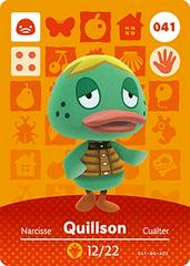 Quillson #041 [Animal Crossing Series 1] Amiibo Cards Prices