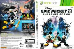 Artwork - Back, Front | Epic Mickey 2: The Power of Two Xbox 360