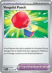 Vengeful Punch #197 Pokemon Obsidian Flames Prices