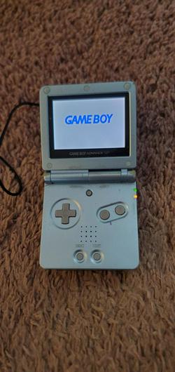 Pearl Blue Gameboy Advance SP photo