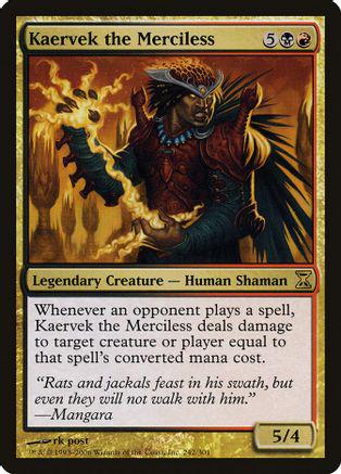 Kaervek the Merciless #242 Magic Time Spiral