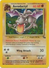 Pokemon Fossil Unlimited Booster Pack Aerodactyl Art UNSEARCHED