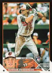Gunnar Henderson [Black] #206 Baseball Cards 2023 Topps Prices