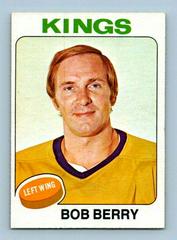 Bob Berry #196 Hockey Cards 1975 O-Pee-Chee Prices