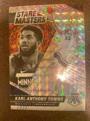 Karl-Anthony Towns [silver] Basketball Cards 2020 Panini Mosaic Stare Masters Prices