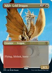 Adult Gold Dragon [Extended Art Foil] Magic Adventures in the Forgotten Realms Prices
