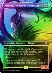 Kozilek, the Great Distortion #1057 Magic Commander Masters Prices