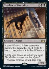 Shadow of Mortality [Foil] Magic Streets of New Capenna Prices