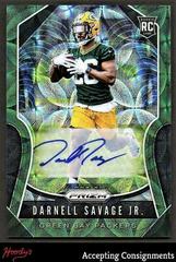 Darnell Savage Jr. [Autograph Green Scope Prizm] Football Cards 2019 Panini Prizm Prices