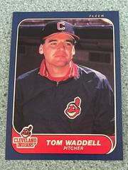 Tom Waddell #599 Baseball Cards 1986 Fleer Prices