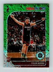 Tyler Herro [Green Shimmer] #210 Basketball Cards 2019 Panini Hoops Premium Stock Prices