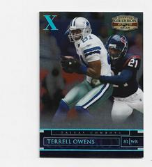 Terrell Owens #3 Football Cards 2007 Panini Donruss Gridiron Gear Prices