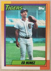 Ed Nunez Baseball Cards 1990 Topps Prices