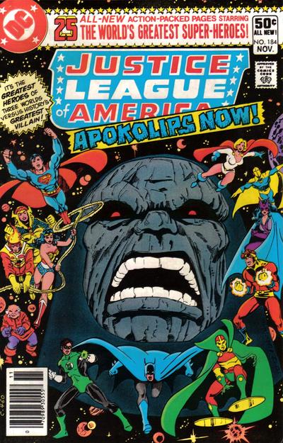 Justice League of America [Newsstand] #184 (1980) Comic Books Justice League of America