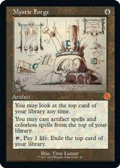 Mystic Forge [Schematic Foil] #99 Magic Brother's War Retro Artifacts Prices