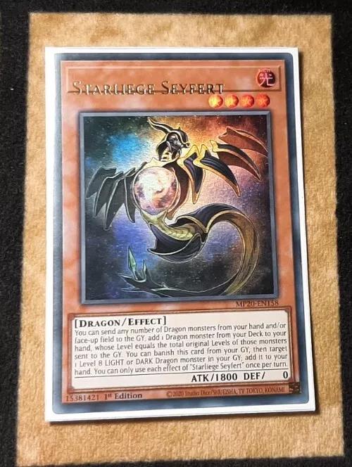 Starliege Seyfert [Misprint] MP20-EN158 YuGiOh 2020 Tin of Lost Memories Mega Pack