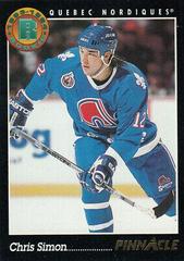 Chris Simon Hockey Cards 1993 Pinnacle Prices
