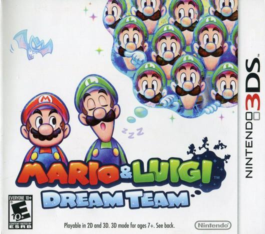 Mario and Luigi: Dream Team Cover Art