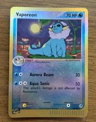 Vaporeon [Reverse Holo] Pokemon Sandstorm Prices