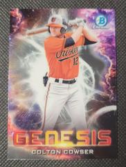 Colton Cowser Baseball Cards 2021 Bowman Draft Genesis Prices