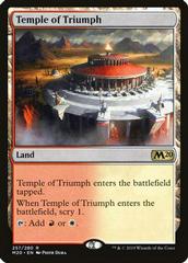 Temple of Triumph [Foil] Magic Core Set 2020 Prices