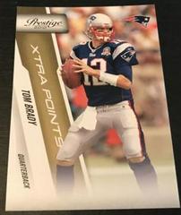 Tom Brady [Xtra Points Gold] #118 Football Cards 2010 Panini Prestige Prices