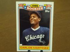 Carlos Martinez Baseball Cards 1990 Topps Glossy Rookies Prices