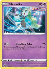 Meloetta #124 Pokemon Fusion Strike Prices