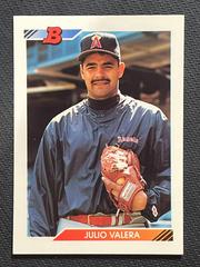 Julio Valera #422 Baseball Cards 1992 Bowman Prices