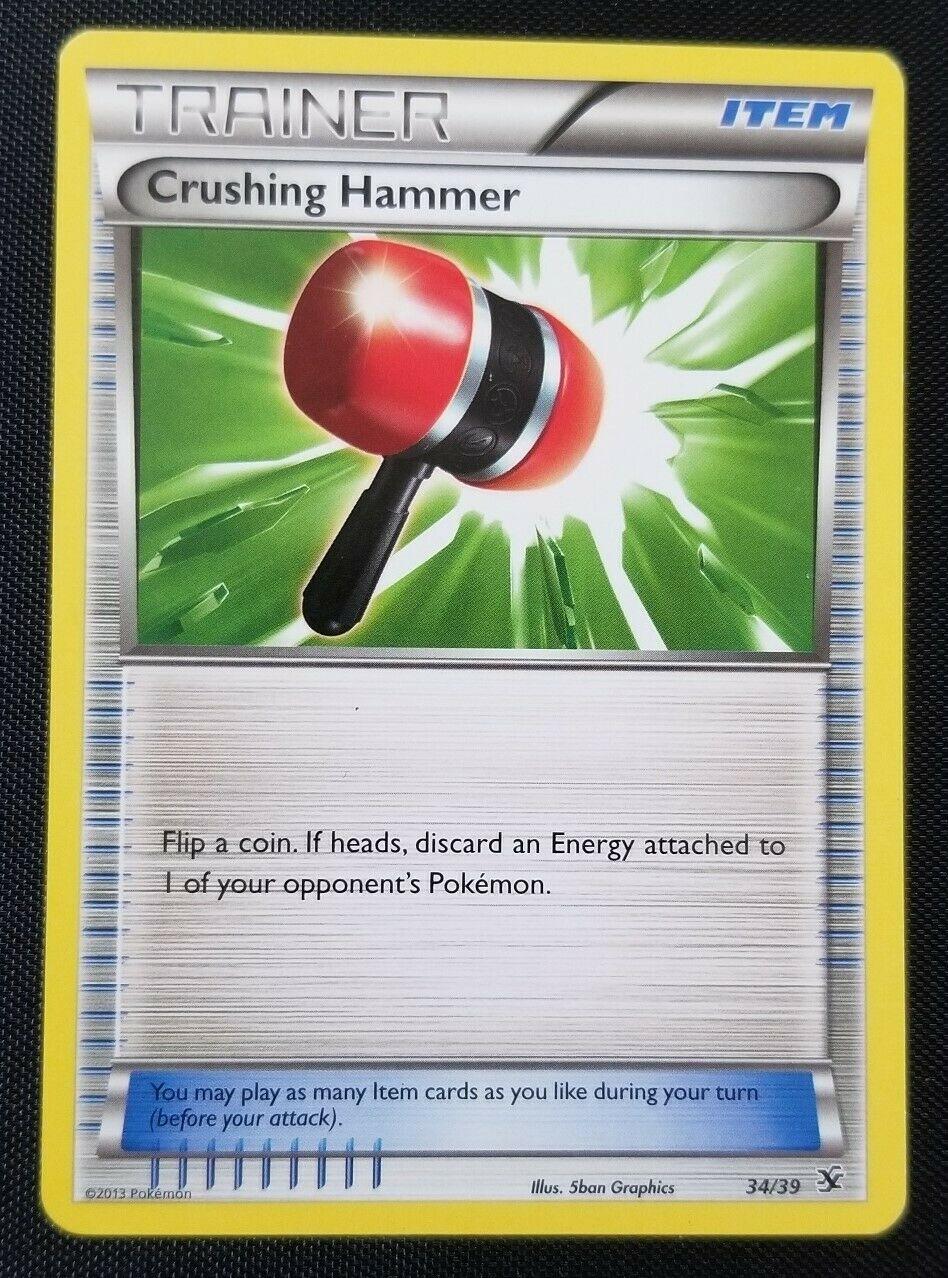 Crushing Hammer 34 Prices Pokemon Kalos Starter Pokemon Cards