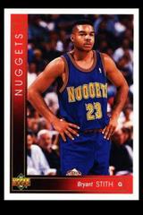Bryant Stith #413 Basketball Cards 1993 Upper Deck Prices