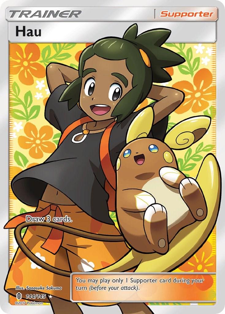 Hau #144 Pokemon Guardians Rising