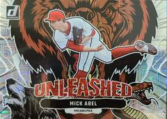 Mick Abel [Vector] #U8 Baseball Cards 2023 Panini Donruss Unleashed Prices
