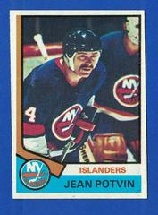 Jean Potvin Hockey Cards 1974 Topps Prices