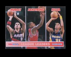 Tracy Murray, B.J. Armstrong, Reggie Miller #252 Basketball Cards 1994 Hoops Prices