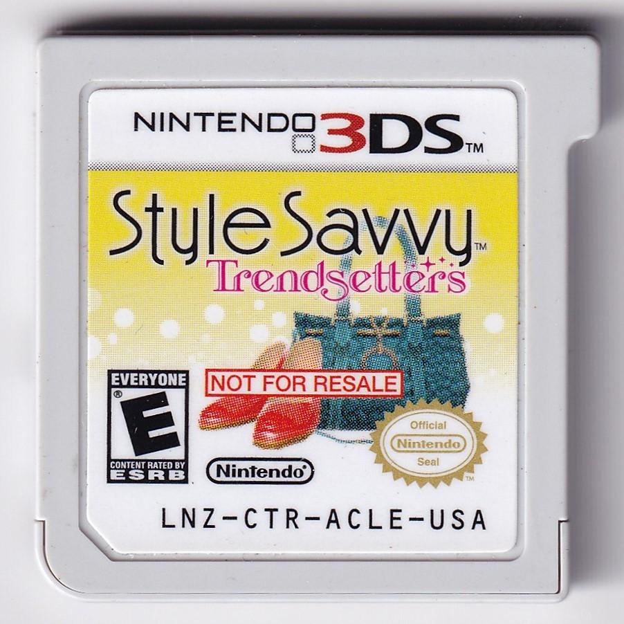 Style Savvy Trendsetters [Not for Resale] Nintendo 3DS