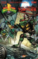 Mighty Morphin Power Rangers / Teenage Mutant Ninja Turtles [Salgado] #1 (2019) Comic Books Mighty Morphin Power Rangers / Teenage Mutant Ninja Turtles Prices