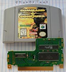 Cartridge And Motherboard | Command and Conquer Nintendo 64