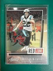 Christian McCaffrey #RZ-CM Football Cards 2020 Panini Absolute Red Zone Prices