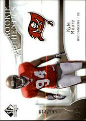 Kyle Moore #297 Football Cards 2009 SP Authentic Prices