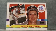 Scott Fletcher #207 Baseball Cards 1990 Topps Big Baseball Prices