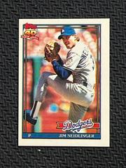 Jim Neidlinger #39 Baseball Cards 1991 Topps Micro Prices
