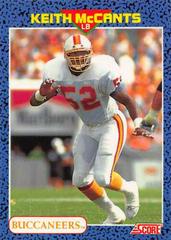 Keith McCants #4 Football Cards 1991 Score Young Superstars Prices