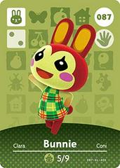 Bunnie #087 [Animal Crossing Series 1] Amiibo Cards Prices